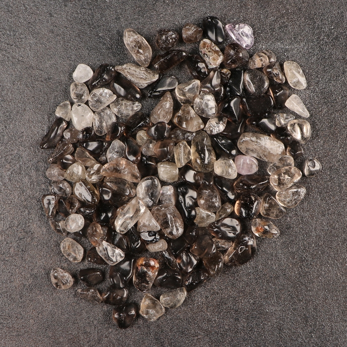 Набор для творчества Набор для творчества "Дымчатый кварц", галтовка, фракция 0,7-0,9 см, 100 гр
