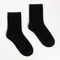 Носки детские цвет чёрный, размер 20-22 Носки детские цвет чёрный, размер 20-22
