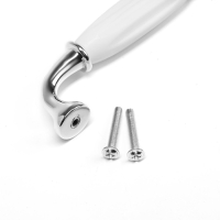 Ручка-скоба CAPPIO RSC012, пластик, м/о 128 мм, цвет хром