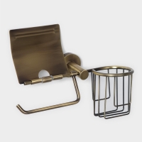 Держатель для туалетной бумаги St&ouml;lz bacic Bronze, подставка, 25,5&times;13,5&times;12 см, цвет бронзовый