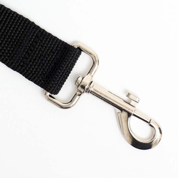 Поводок 3 м х 3 см, чёрный Поводок 3 м х 3 см, чёрный