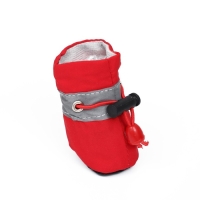 Ботинки для собак "Уют" с утяжкой, набор 4 шт, размер 4 (5х 4 см), красные Ботинки для собак "Уют" с утяжкой, набор 4 шт, размер 4 (5х 4 см), красные