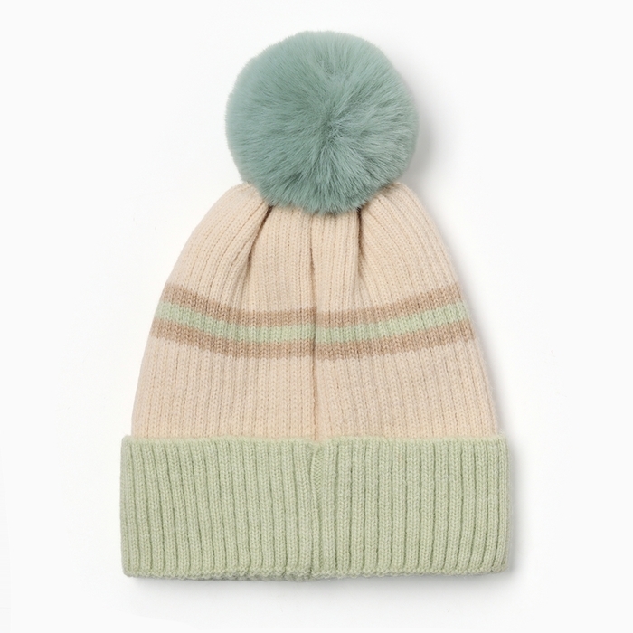 Шапка детская MINAKU, цв.мятный, р-р 48-50
