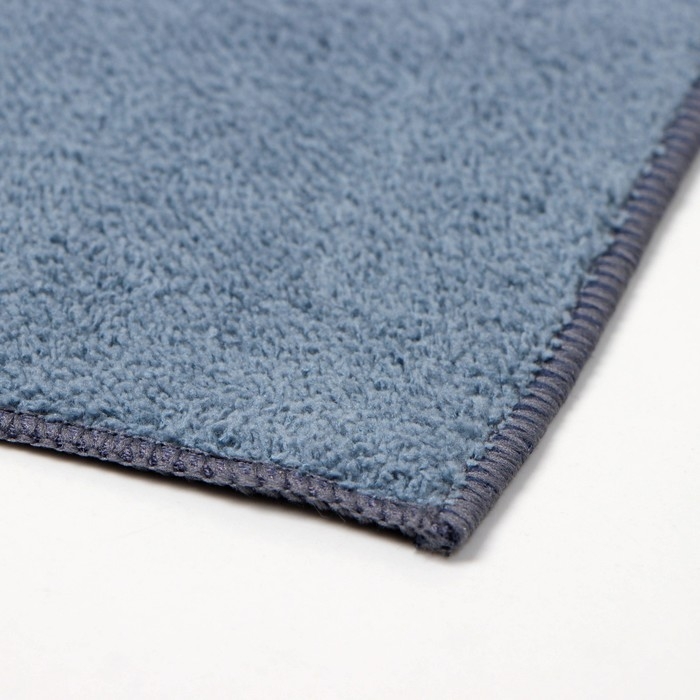 Сменная насадка для окномойки Raccoon, микрофибра, 27&times;7 см, цвет синий