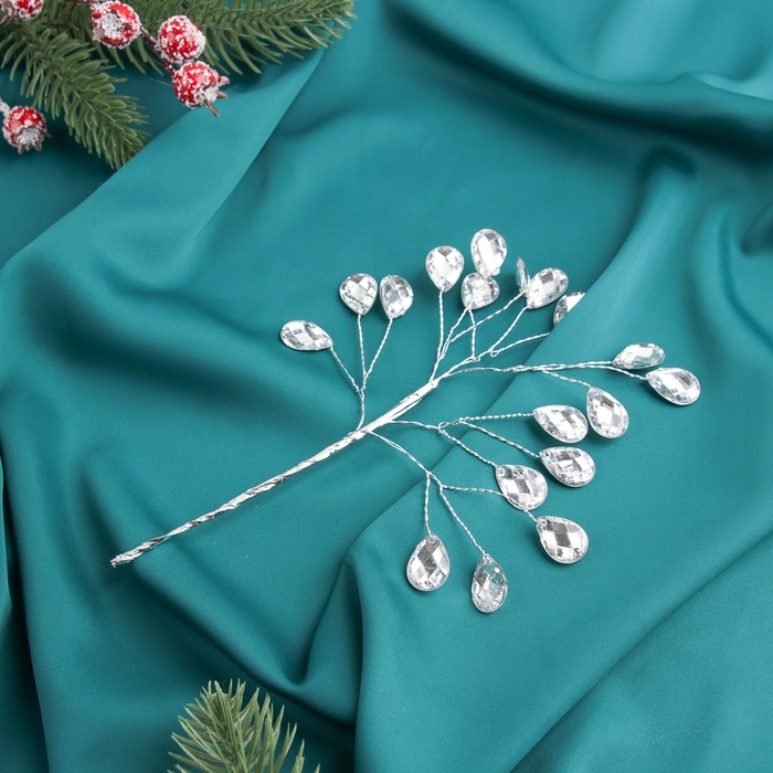 Декор Декор "Хрустальная сказка" 18 см, капелька