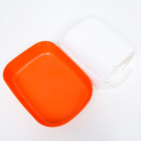 Туалет-домик 43 х 32 х 28 см, бело-красный Туалет-домик 43 х 32 х 28 см, бело-красный