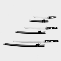 Сув. изделие катаны 3в1 на подставке, ножны дерево, черные глянец 53/76/101см Сув. изделие катаны 3в1 на подставке, ножны дерево, черные глянец 53/76/101см