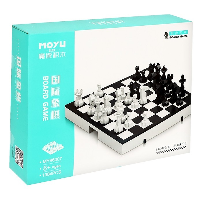 Конструктор Шахматы «Королевский гамбит», 1384 детали Конструктор Шахматы «Королевский гамбит», 1384 детали