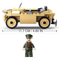 Конструктор &laquo;Армия. Офицерский джип&raquo;, 103 детали