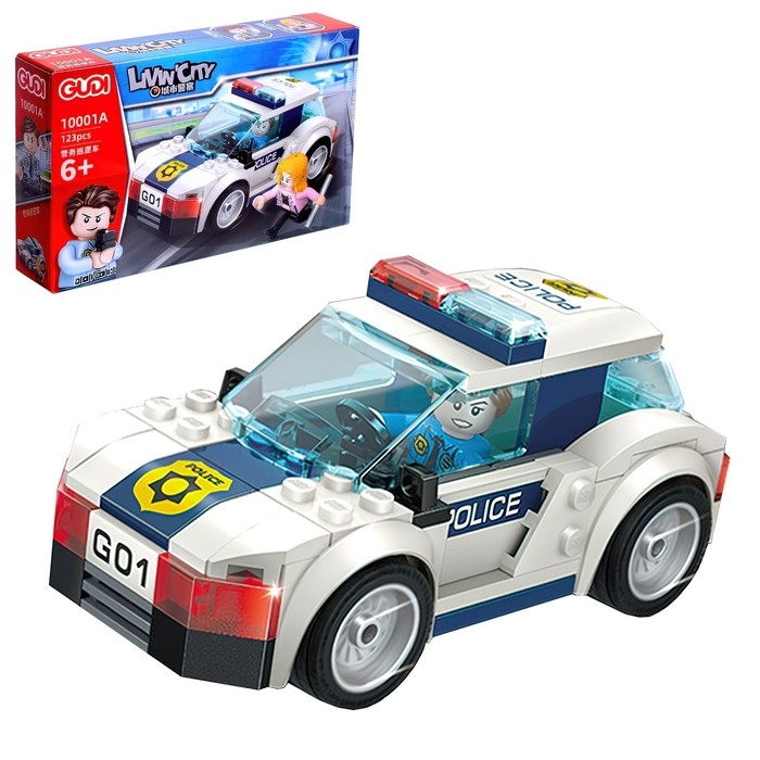 Конструктор &laquo;Полиция. Жулики&raquo;, цвет МИКС