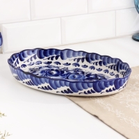 Форма для запекания, гжель Форма для запекания, гжель