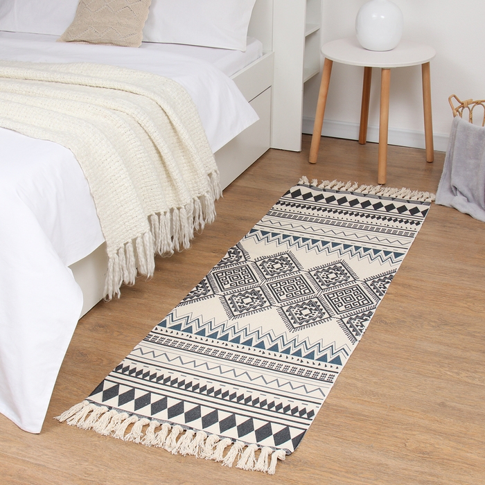 Ковер Этель &laquo;Графический узор&raquo;, 60х180 см , 50% хл, 50% п/э