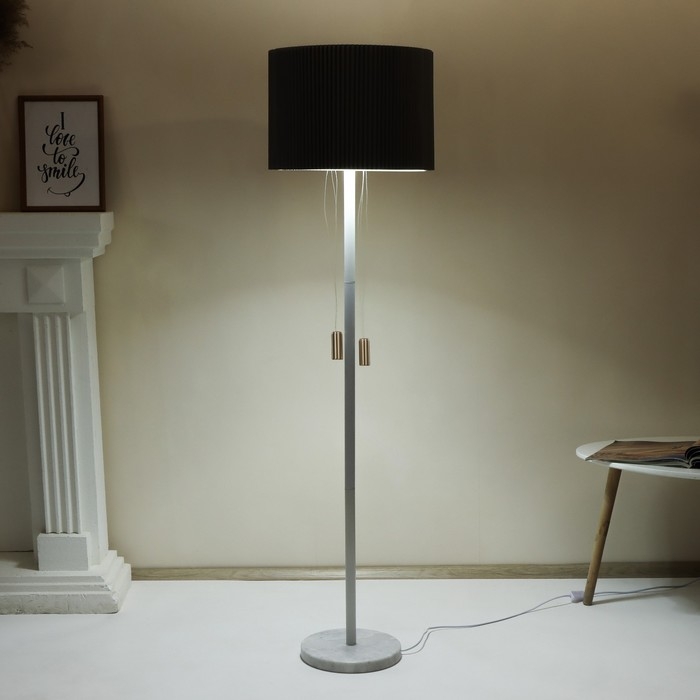 Торшер "Трансформер" LED серый 40х40х150 см