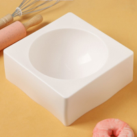 Форма для муссовых десертов и выпечки KONFINETTA &laquo;Полусфера&raquo;, силикон, 19,4&times;8 см, d=16 см. цвет белый