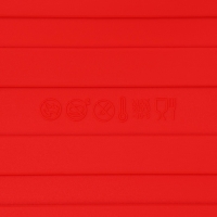 Форма для выпечки Доляна &laquo;Хлеб&raquo;, силикон, 25,5&times;13&times;5 см, внут.размер 20,5&times;11 см, цвет красный