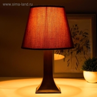 Лампа настольная 62104 1хЕ27 15Вт фиолетовый d=22 см, h=34,5 см RISALUX