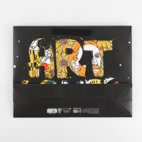 Пакет подарочный ламинированный горизонтальный, упаковка, &laquo;Art Lover&raquo;, L 40 х 31 х 11,5 см