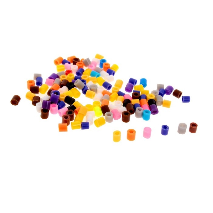 Бусины для термомозаики, набор 50 гр, цвета МИКС, диаметр бусины 5 мм Бусины для термомозаики, набор 50 гр, цвета МИКС, диаметр бусины 5 мм