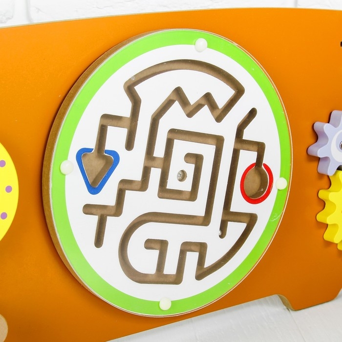 Бизиборд Бизиборд "Мишка", крепится на стену