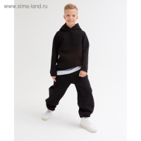 Брюки детские MINAKU: Basic Line KIDS, цвет чёрный, рост 110 Брюки детские MINAKU: Basic Line KIDS, цвет чёрный, рост 110