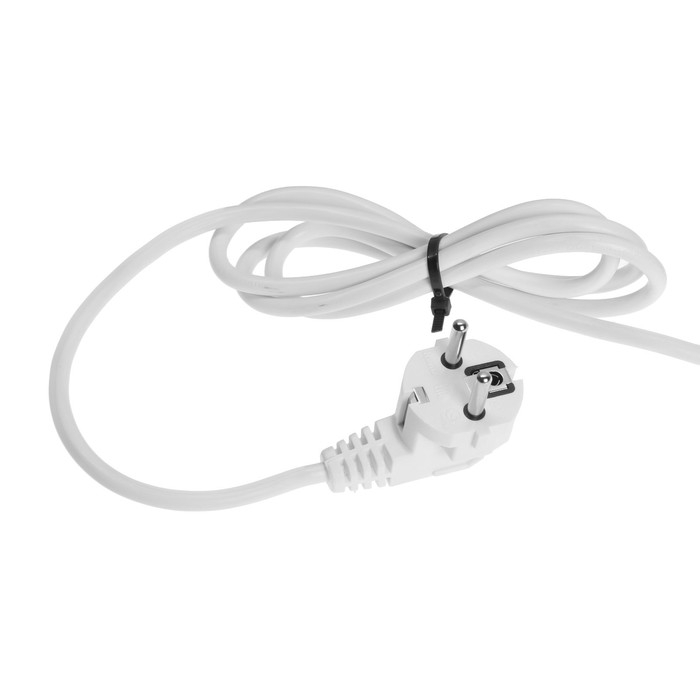 Полотенцесушитель электрический ZEIN PE-06 Полотенцесушитель электрический ZEIN PE-06 "Ребро", 500х800 мм, d=25, белый