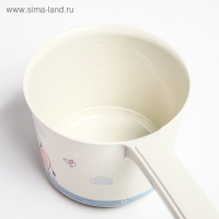 Ковш пластиковый для купания и мытья головы, детский банный ковшик &laquo;Слоник&raquo;, 1,5 л., ДЕКО