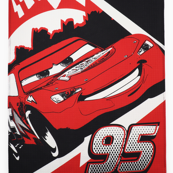 Полотенце Полотенце "Тачки", 70х146 см, 100% хлопок 160гр/м2