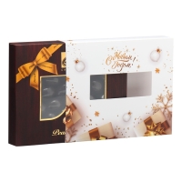 Новый год. Шоколадное драже "Арахис в шоколаде", Золотой Новый Год, 100 г Новый год. Шоколадное драже "Арахис в шоколаде", Золотой Новый Год, 100 г