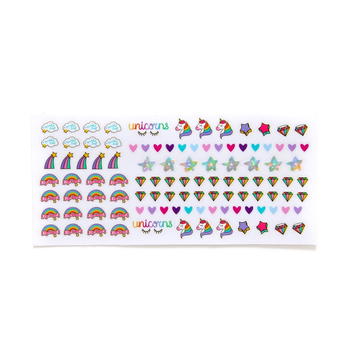 Набор косметики для девочки, рюкзак Набор косметики для девочки, рюкзак "Единорог", с наклейками