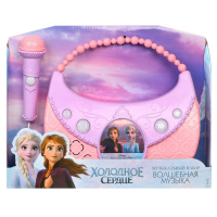 Музыкальный микрофон-сумочка «Холодное cердце», звук, свет МИКС Музыкальный микрофон-сумочка «Холодное cердце», звук, свет МИКС