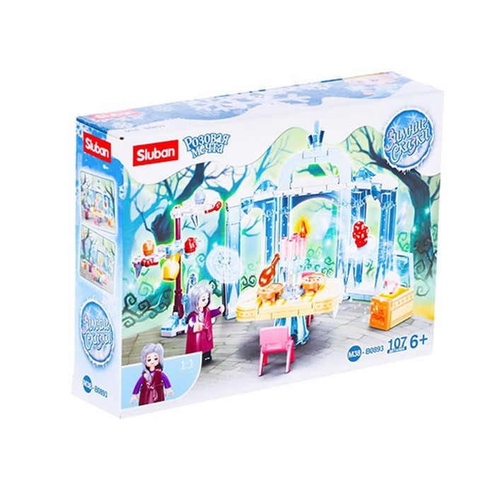 Конструктор Розовая Мечта «Зимние сказки», 107 деталей Конструктор Розовая Мечта «Зимние сказки», 107 деталей