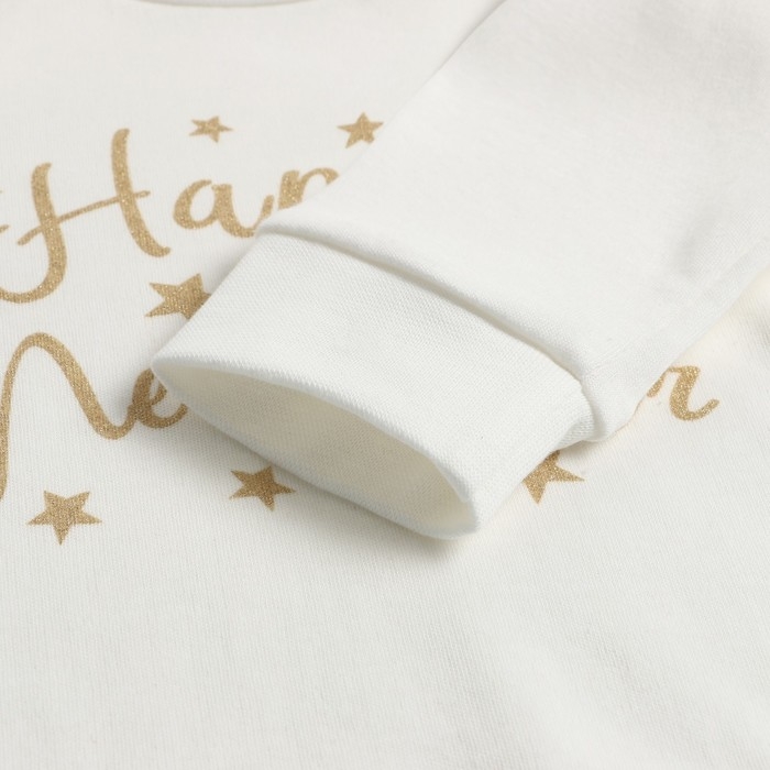 Комплект детский, цвет молоко, рост 86 см