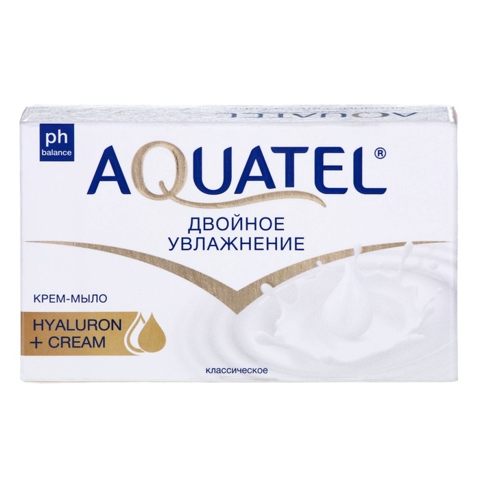 Крем-мыло твердое Aquatel классическое, 90 г Крем-мыло твердое Aquatel классическое, 90 г