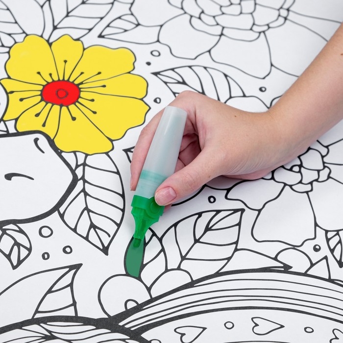 Фотообои раскраска Фотообои раскраска "Транспорт", 1 лист, 70*100 см.