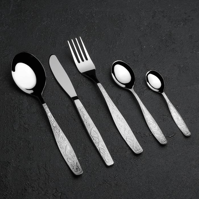 Набор столовый «Уралочка», 30 предметов, толщина 2 мм, декоративная коробка Набор столовый «Уралочка», 30 предметов, толщина 2 мм, декоративная коробка