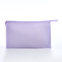 Косметичка на молнии, цвет сиреневый Косметичка на молнии, цвет сиреневый