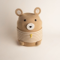 Корзина для хранения плетёная ручной работы SL Home, 25&times;26&times;41 см