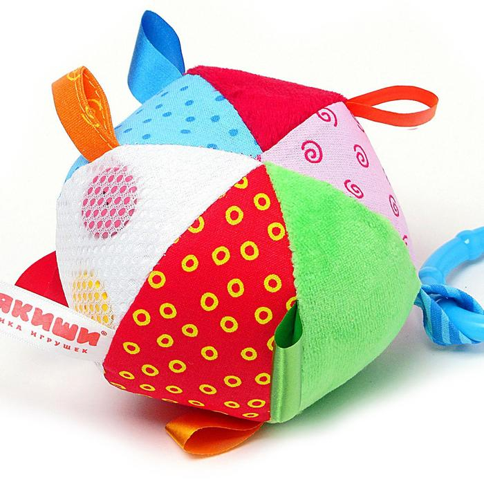 Мячик развивающий с петельками Мячик развивающий с петельками