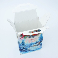 Новый год. Подарочная коробка Новогодняя Корпоратив "Мечта" с анимацией 20,3 х 12,3 х 41 см. Новый год. Подарочная коробка Новогодняя Корпоратив "Мечта" с анимацией 20,3 х 12,3 х 41 см.