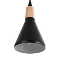 Люстра "Сивиль" 1х40Вт Е27 черный 12.5х12,5х120см Люстра "Сивиль" 1х40Вт Е27 черный 12.5х12,5х120см