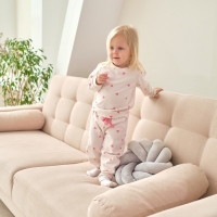 Комплект: джемпер и брюки Крошка Я &laquo;Зайчик&raquo;, рост 68-74 см, цвет бежевый