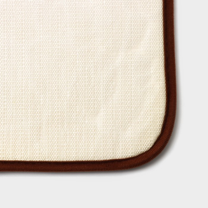 Коврики для ванной и туалета Доляна «Галька, ракушки», 2 шт: 40×50 см, 50×80 см Коврики для ванной и туалета Доляна «Галька, ракушки», 2 шт: 40×50 см, 50×80 см