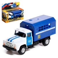 Грузовик металлический &laquo;ЗИЛ. Полиция&raquo; 1:52, инерция