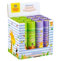 Карандаши 24 цвета Мульти-Пульти "Друзья енота", трёхгранные, заточенные, в тубусе Карандаши 24 цвета Мульти-Пульти "Друзья енота", трёхгранные, заточенные, в тубусе