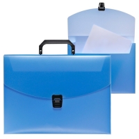 Папка портфель А4, 700 мкм, 1 отделение, Calligrata TOP Breeze, небесный Папка портфель А4, 700 мкм, 1 отделение, Calligrata TOP Breeze, небесный