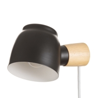 Бра "Норди" Е14 40Вт черный 11х10х19 см Бра "Норди" Е14 40Вт черный 11х10х19 см