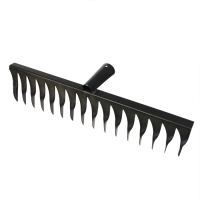 Грабли прямые, витой зуб, 16 зубцов, металл, тулейка 28 мм, без черенка, МИКС Грабли прямые, витой зуб, 16 зубцов, металл, тулейка 28 мм, без черенка, МИКС