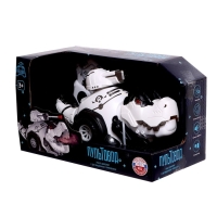 Робот динозавр «Пультовод» ZHORYA, программируемый, на пульте управления, интерактивный: свет, звук, на аккумуляторе, на русском языке, белый Робот динозавр «Пультовод» ZHORYA, программируемый, на пульте управления, интерактивный: свет, звук, на аккумуляторе, на русском языке, белый