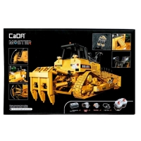 Конструктор радиоуправляемый «Строительный бульдозер», 2826 деталей, масштаб 1:17 Конструктор радиоуправляемый «Строительный бульдозер», 2826 деталей, масштаб 1:17