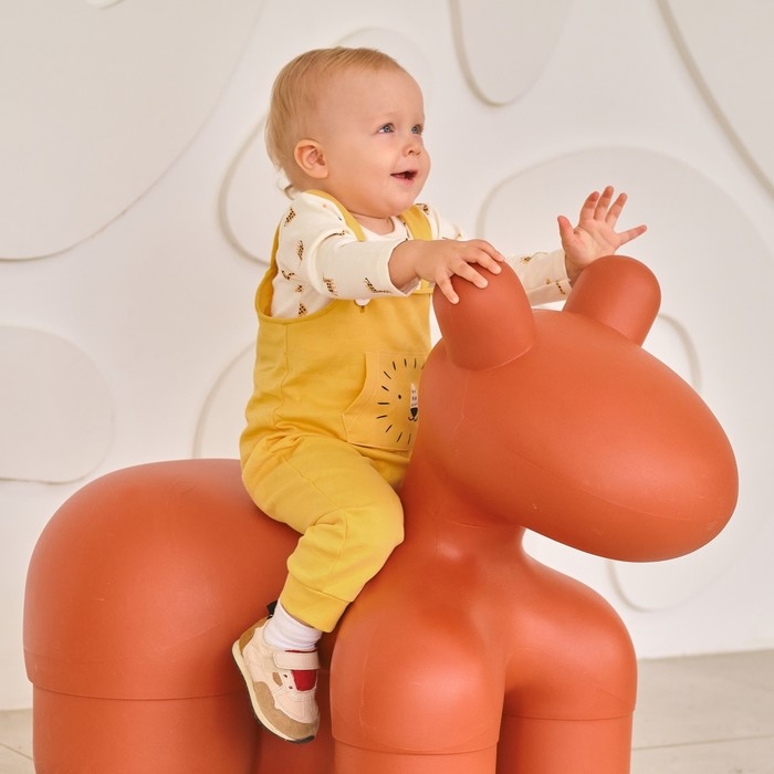 Комплект: боди и комбинезон Крошка Я Комплект: боди и комбинезон Крошка Я "Сафари", рост 86-92 см